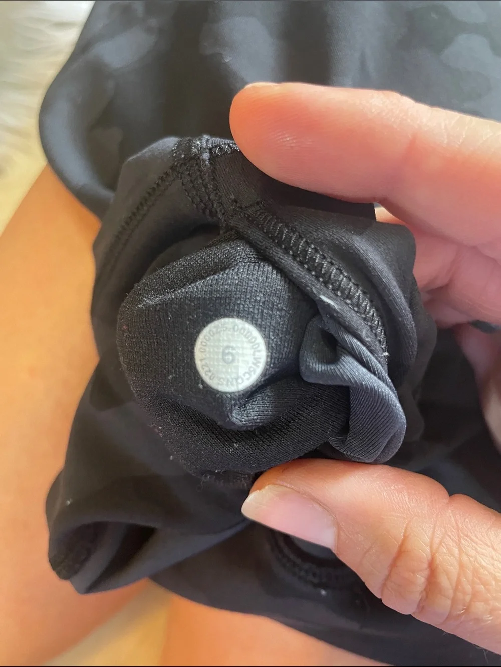 lululemon athletica Black Camo High-Rise Leggings